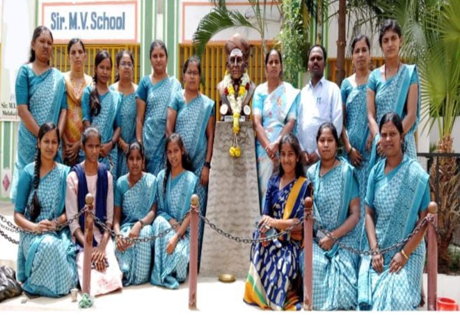 SIR M.V. SCHOOL WE CELEBRATED ENGINEER'S DAY 15/09/2024